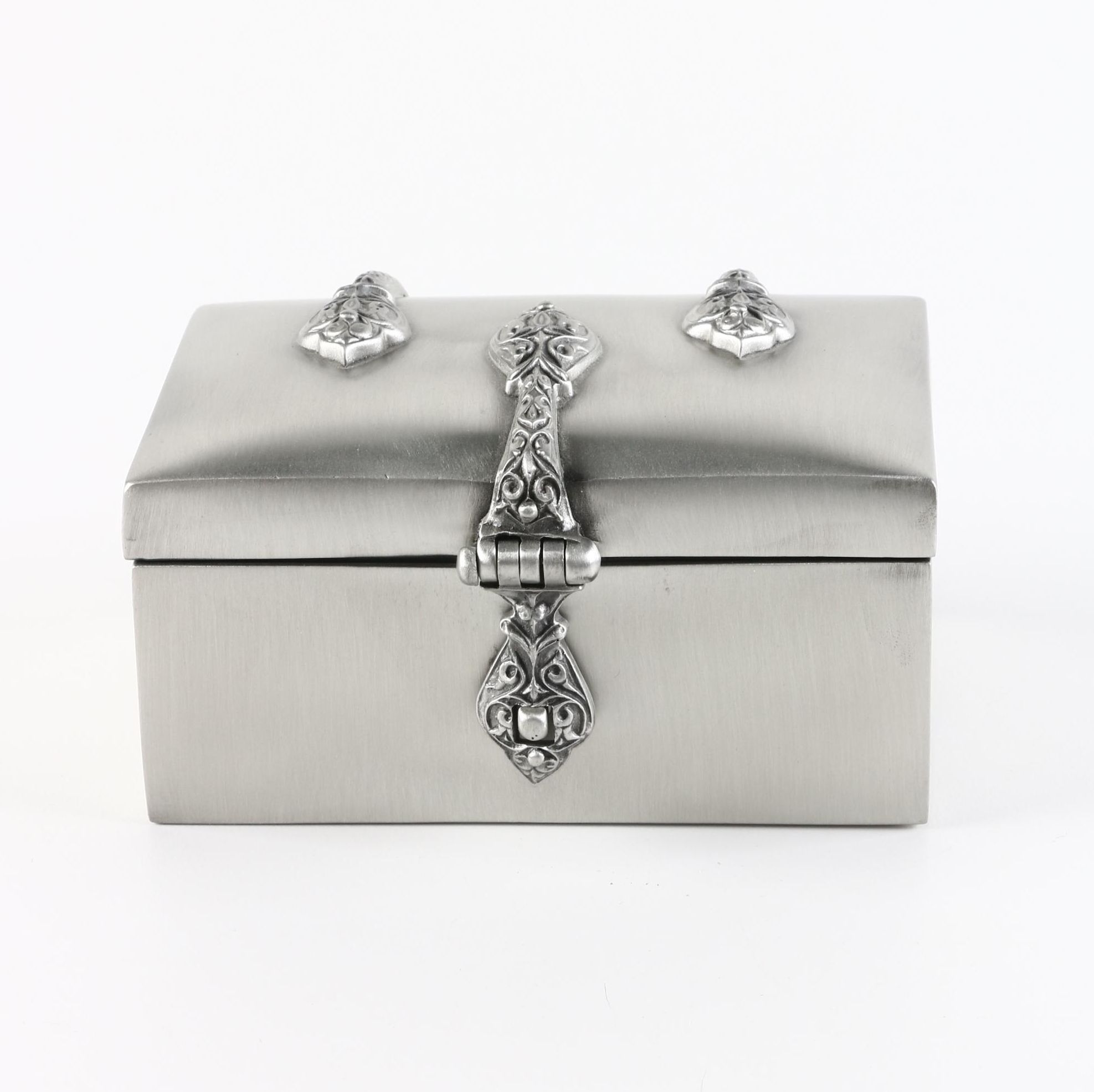 Metropolitan Museum of Art Reproduction Pewter Trinket Box