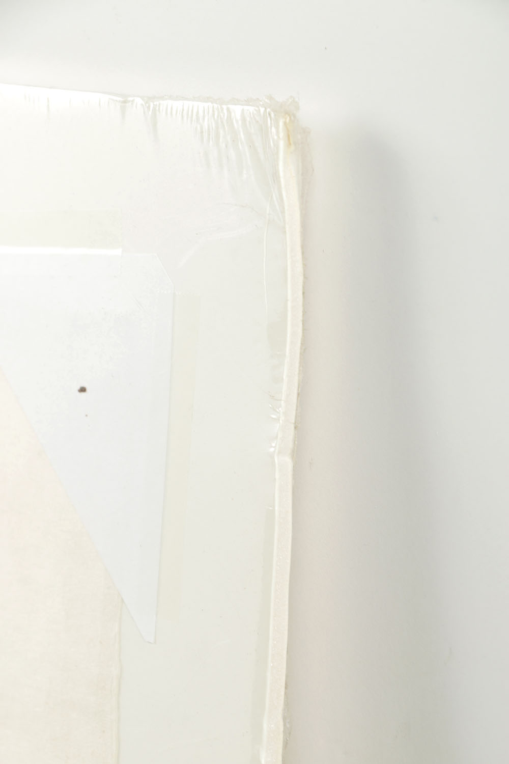 John Tuska Conte Crayon Drawing on Paper of a Nude Male Figure