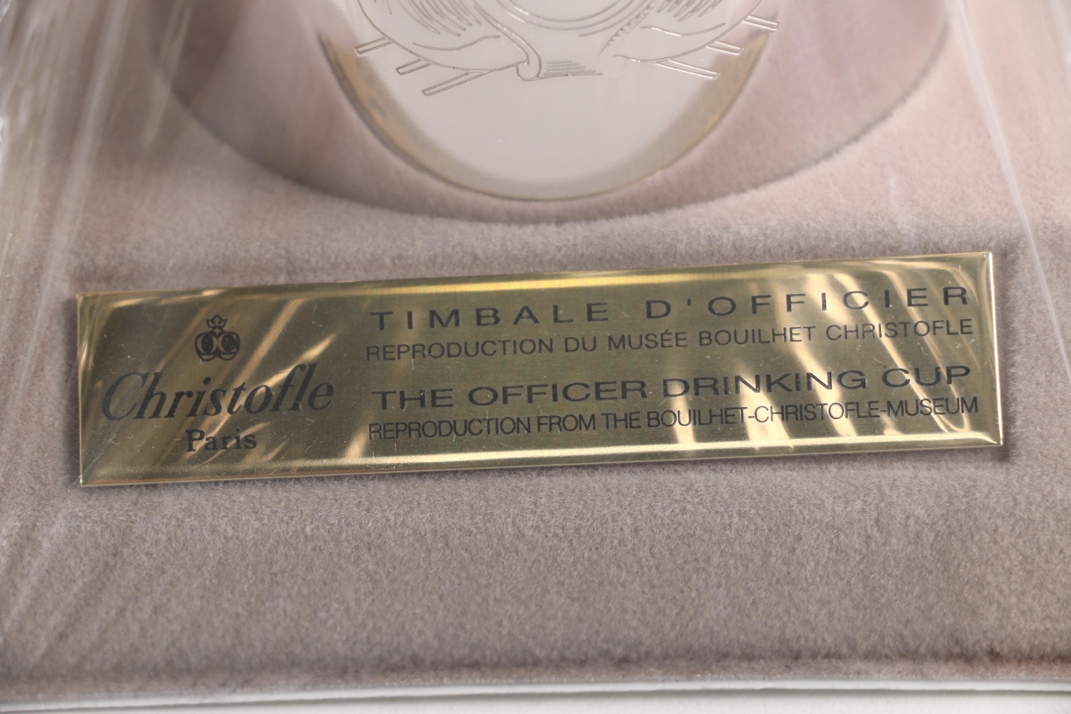 Reproduction Christofle Drinking Cup