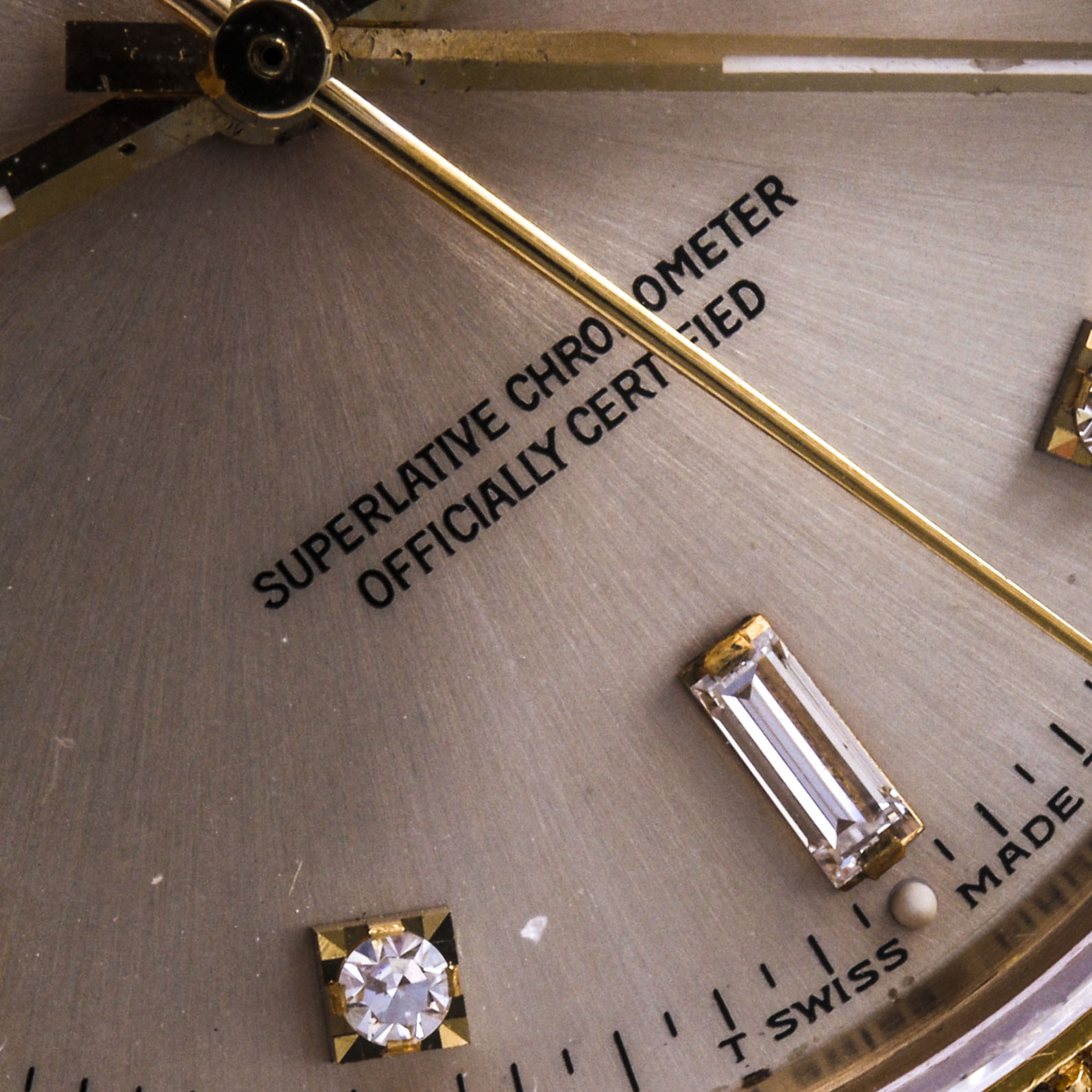 18K Yellow Gold 1.34 CTW Diamond Rolex Oyster Perpetual Watch