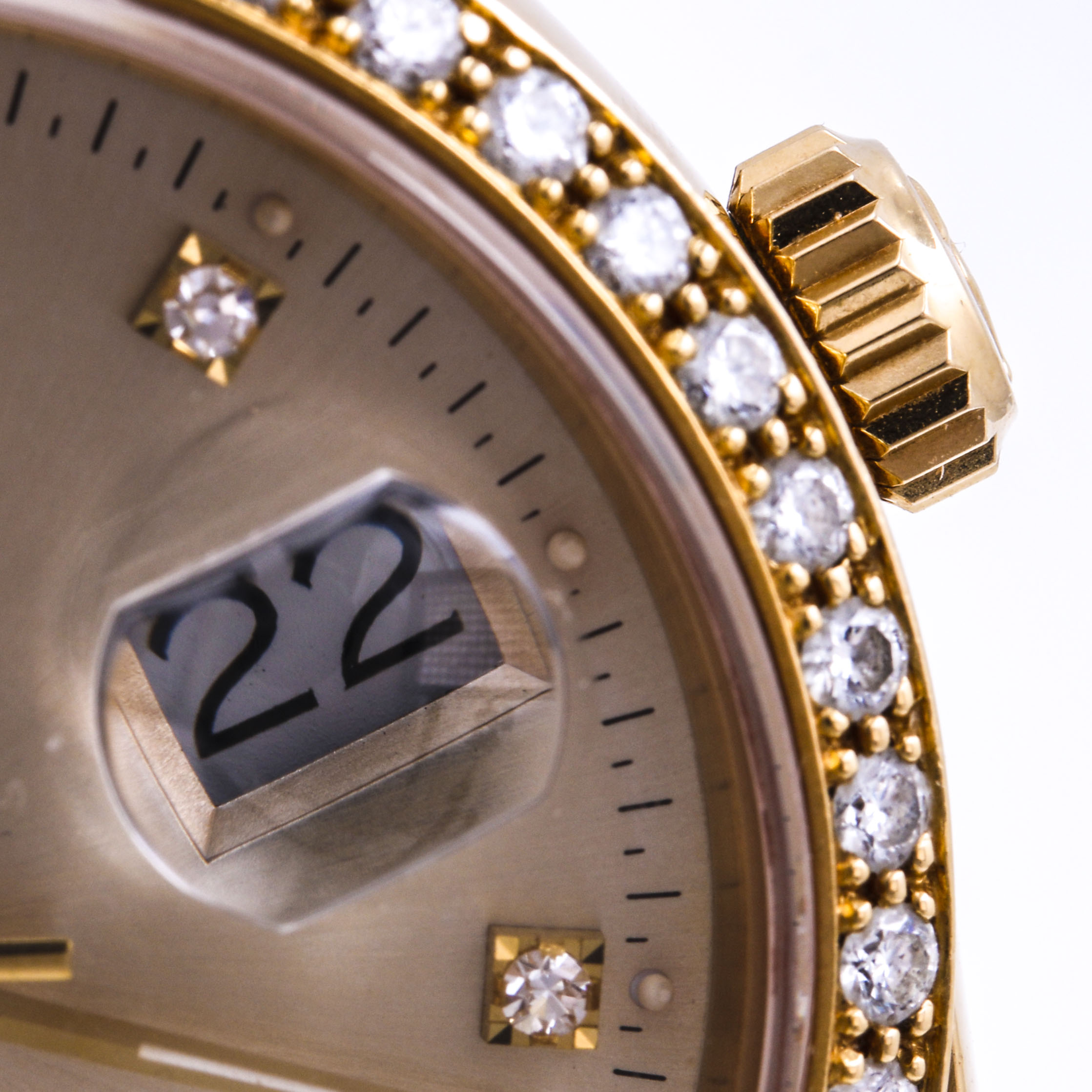 18K Yellow Gold 1.34 CTW Diamond Rolex Oyster Perpetual Watch