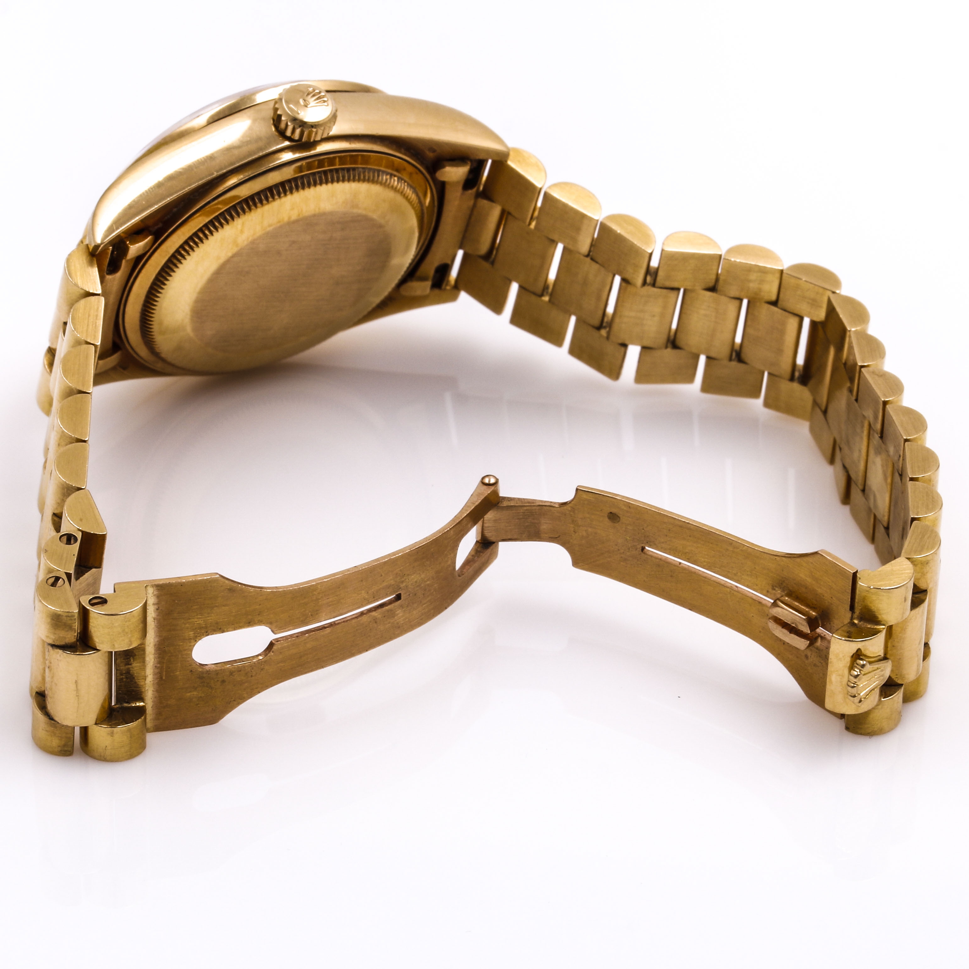 18K Yellow Gold 1.34 CTW Diamond Rolex Oyster Perpetual Watch