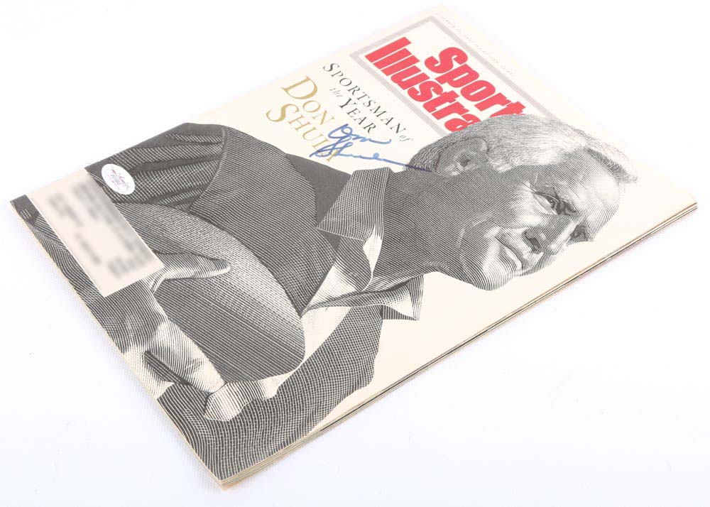JSA Authenticated Don Shula Autographed "Sports Illustrated" 1993