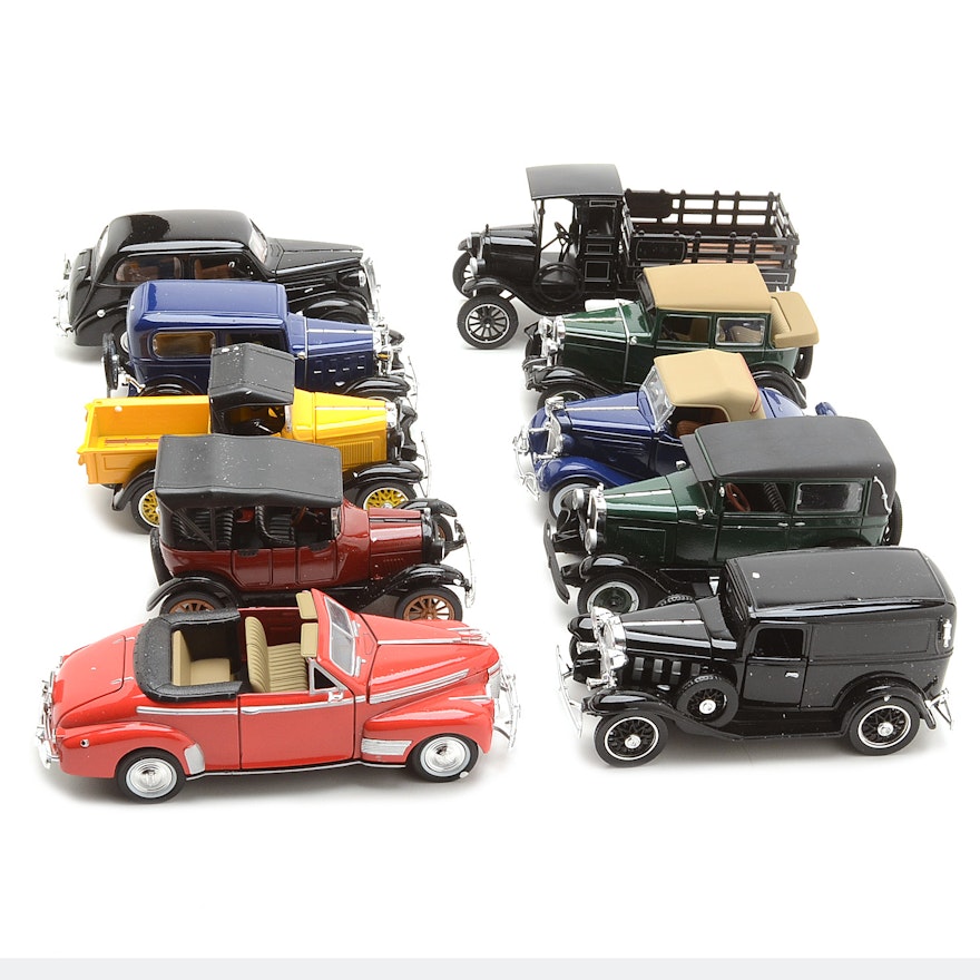 Collection of Die-Cast Cars