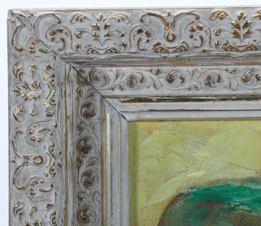 Esther Seymour-Stevenson Original 1972 Oil on Canvas Portrait "Alice Marguerite Marrland"