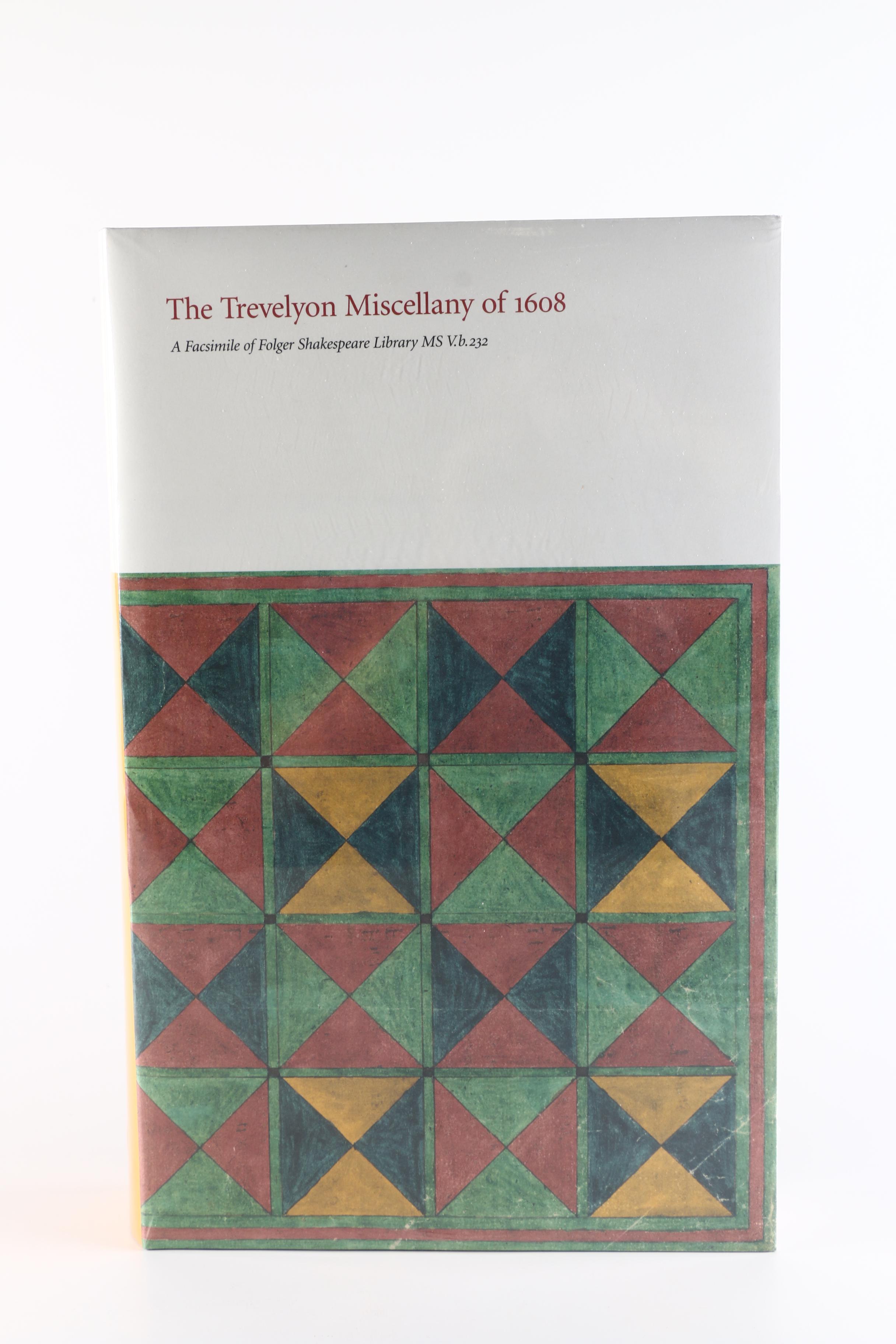 2007 Facsimile Edition "The Trevelyon Miscellany of 1608"