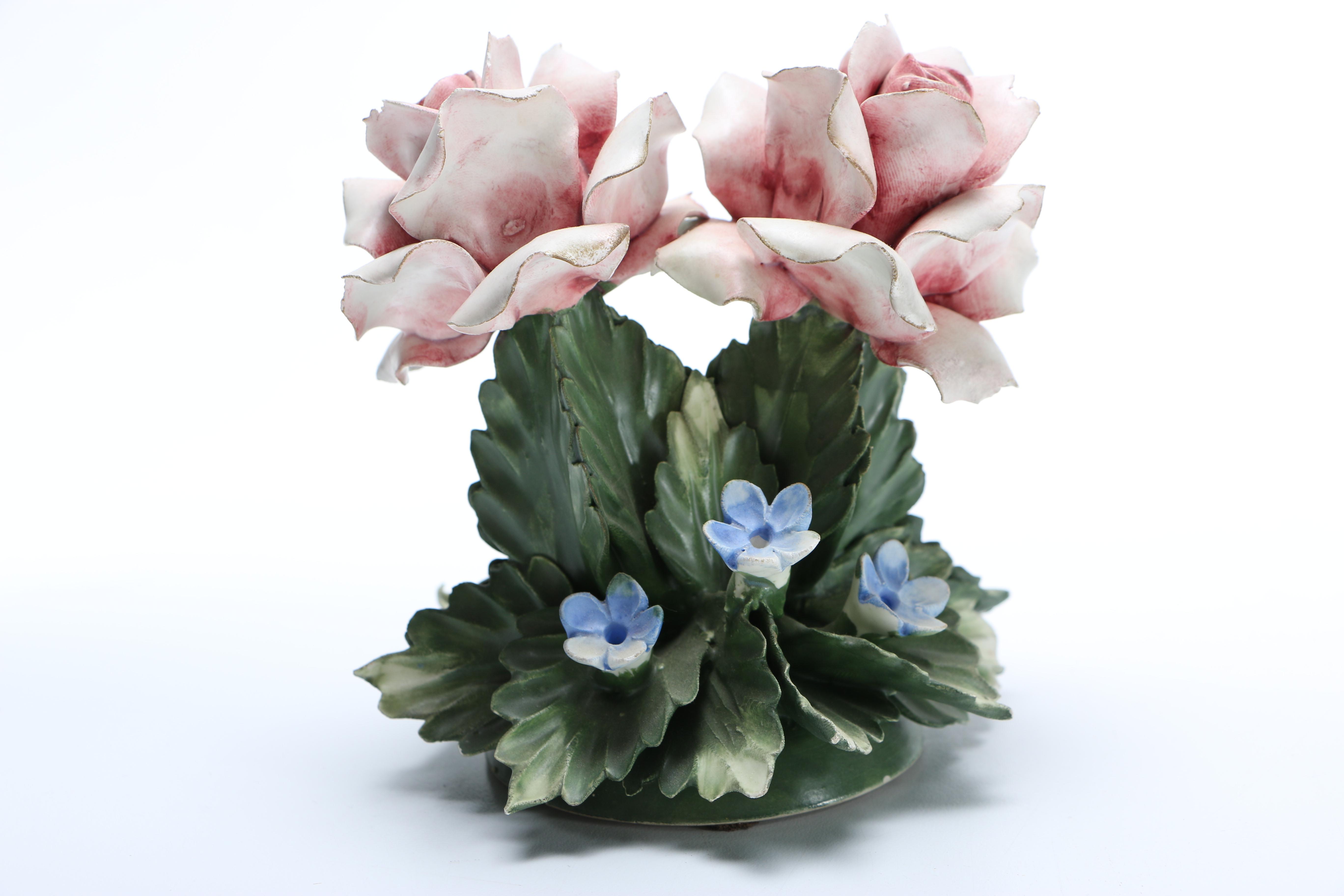 Nuova Canodimonte Flower Figurine