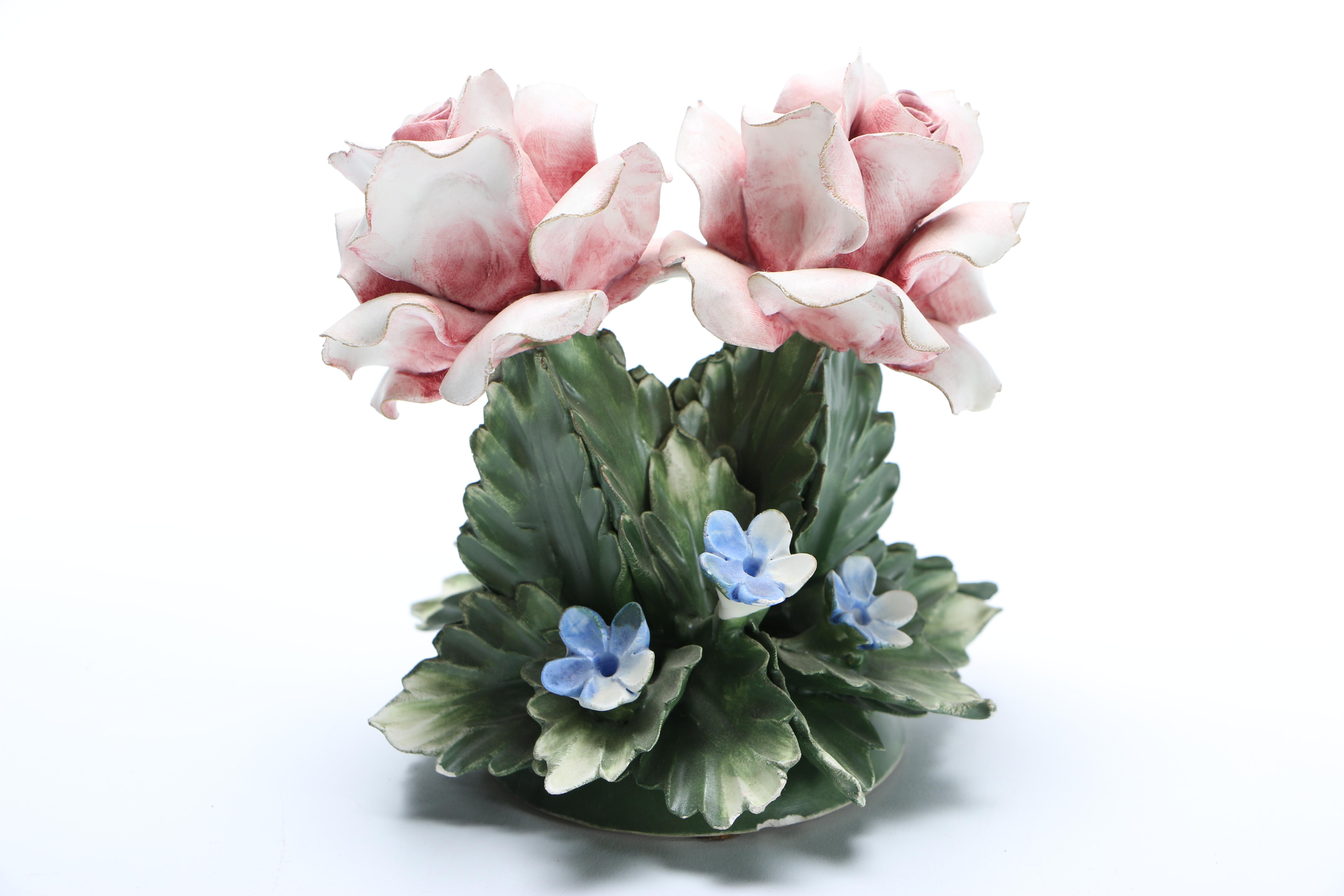 Nuova Canodimonte Flower Figurine