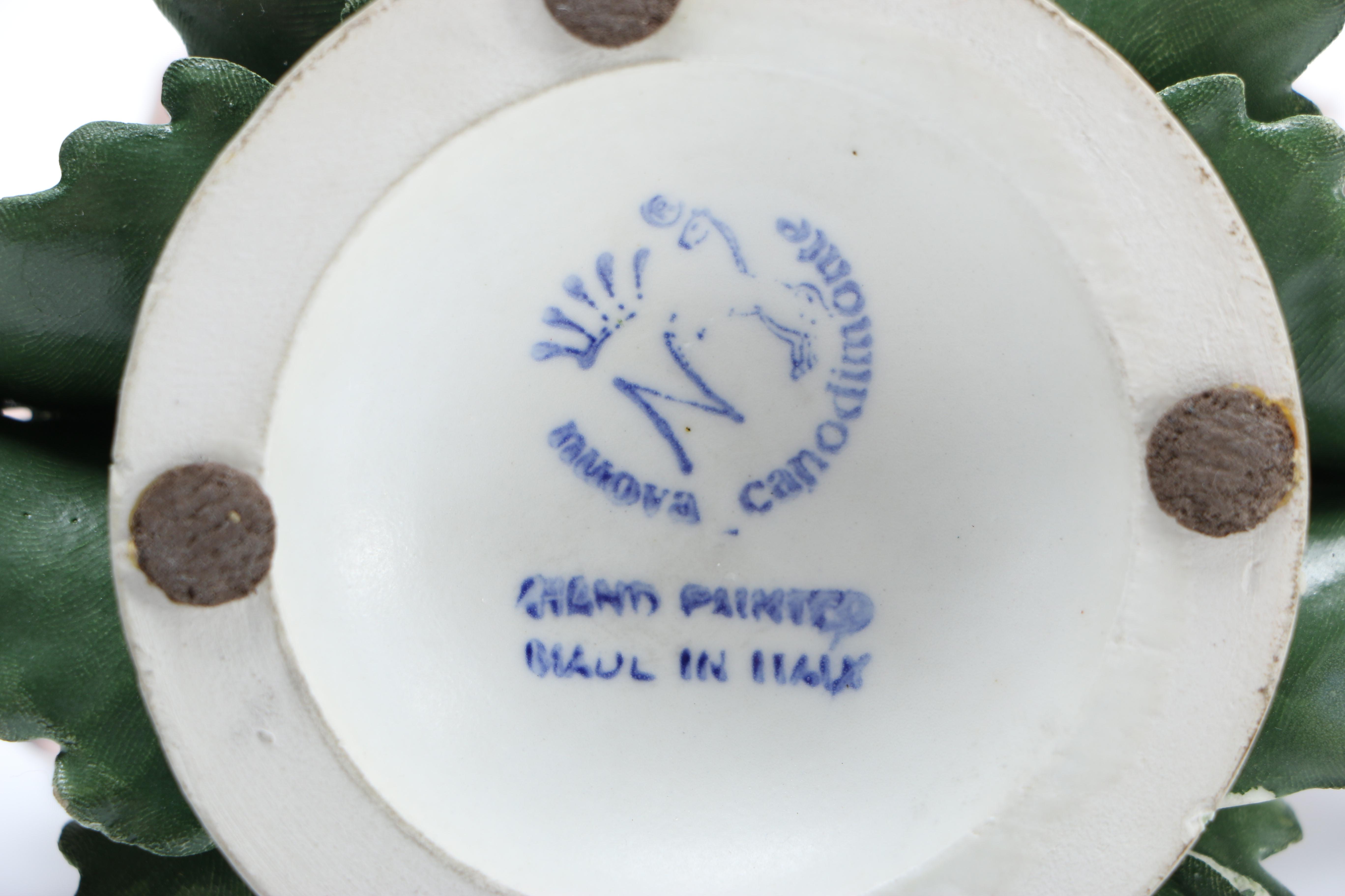 Nuova Canodimonte Flower Figurine