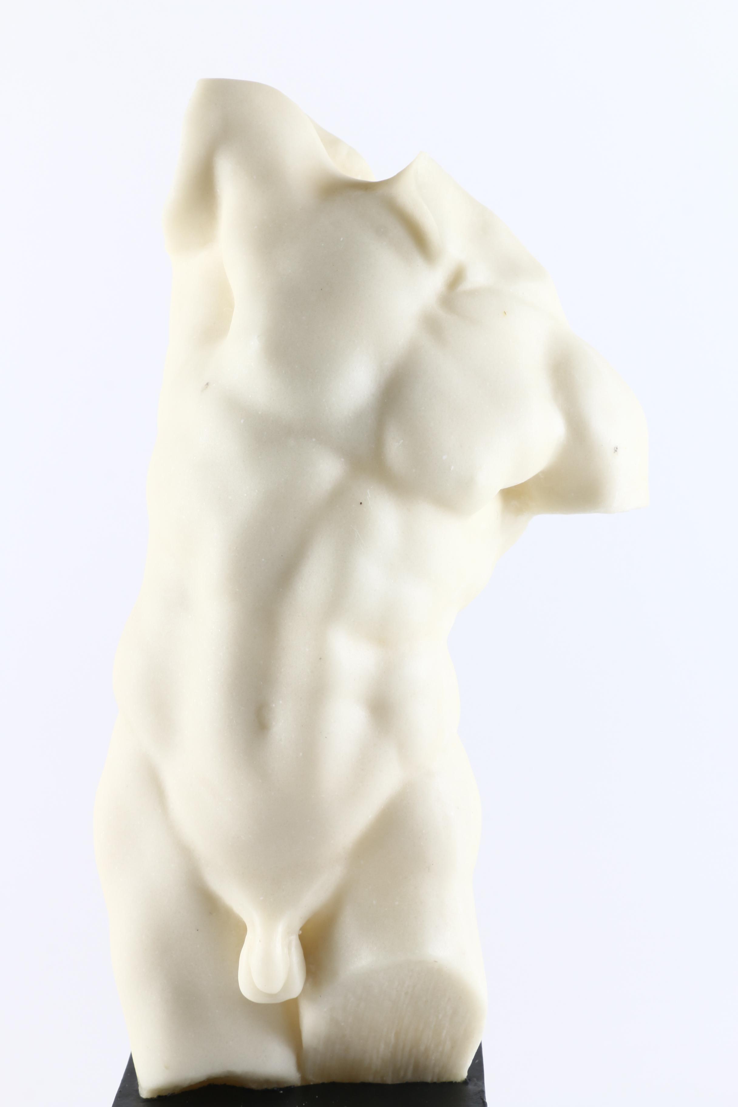 Greek Inspired Torso Reproduction Sculpture