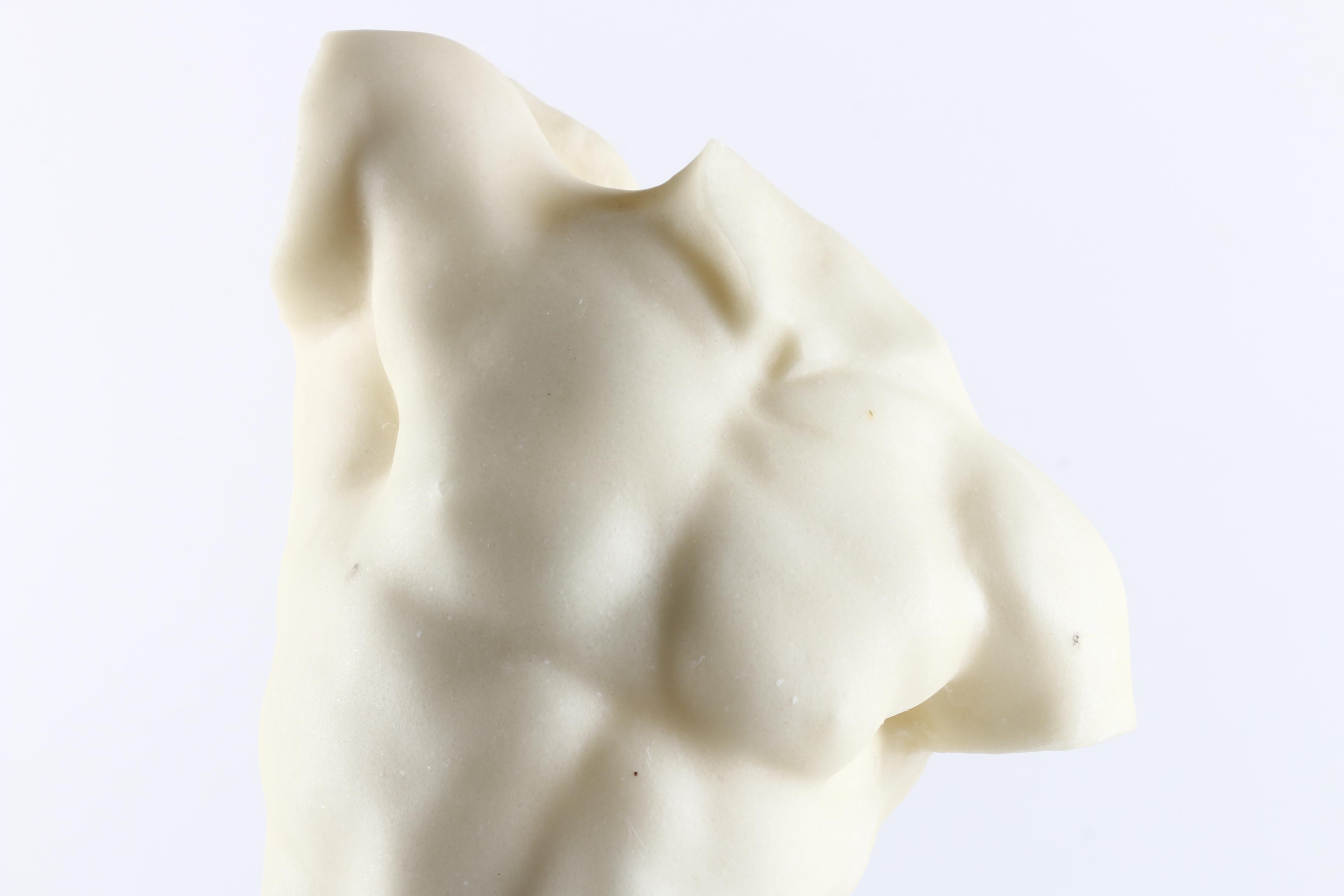 Greek Inspired Torso Reproduction Sculpture
