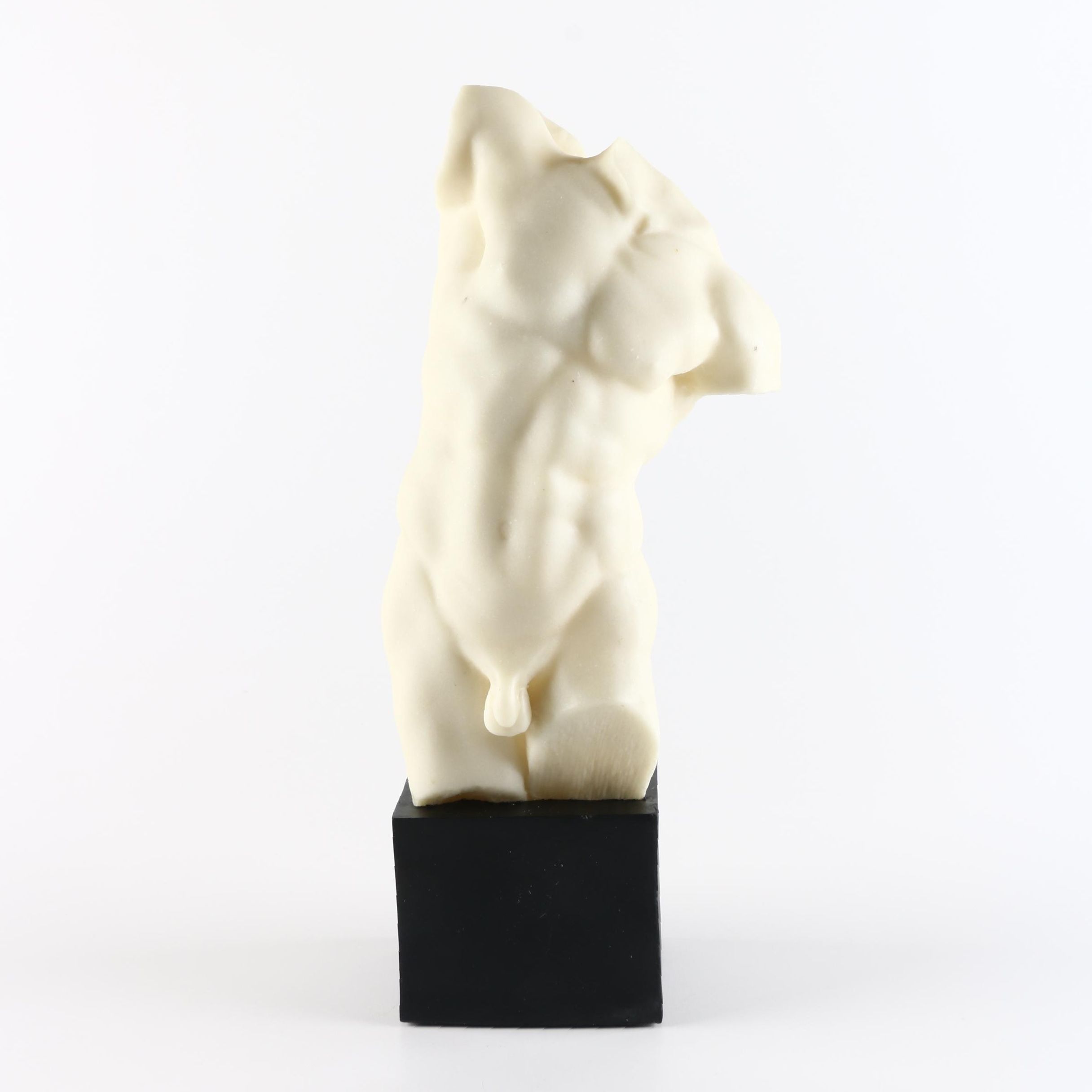 Greek Inspired Torso Reproduction Sculpture