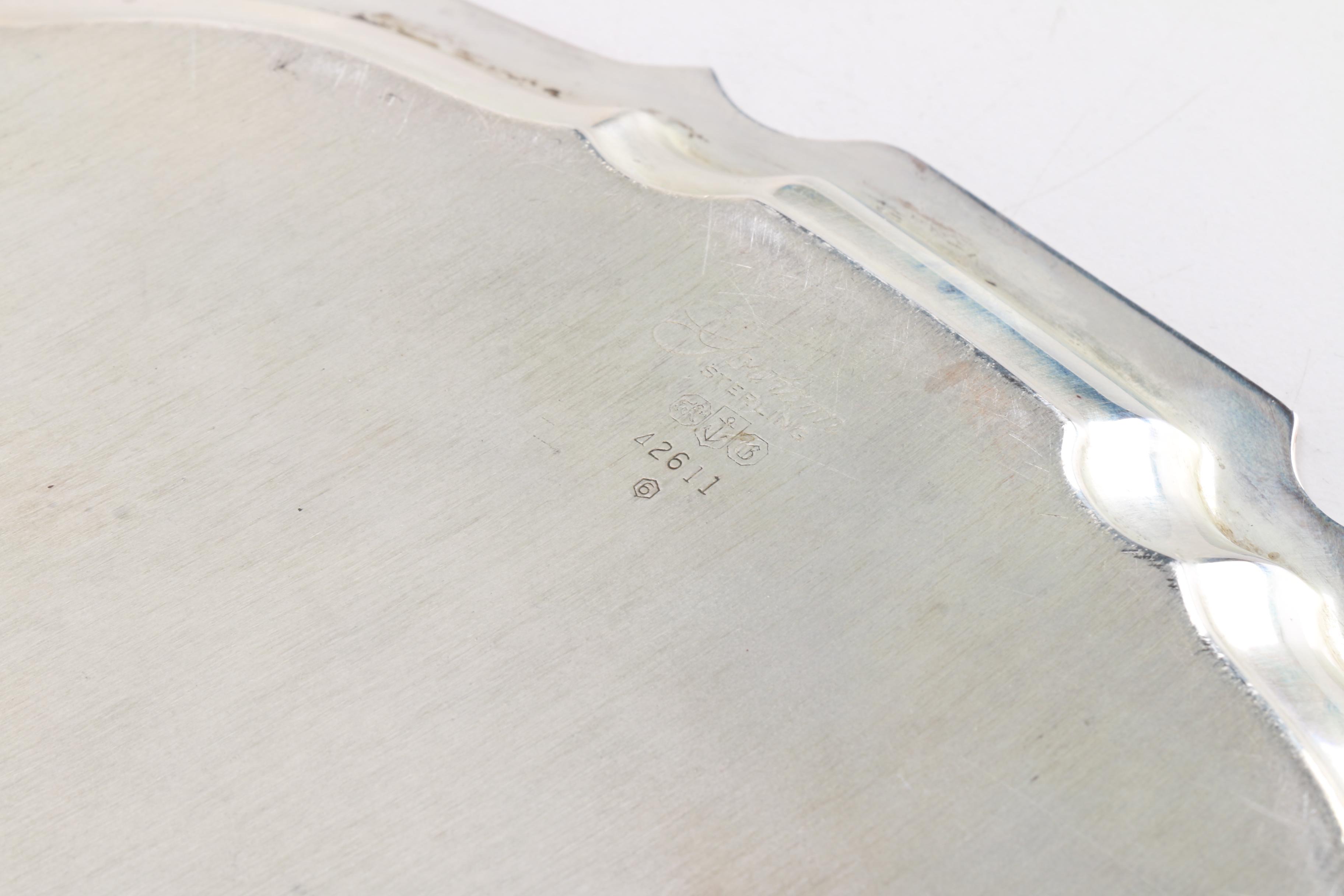 Gorham "Chippendale" Sterling Silver Tray