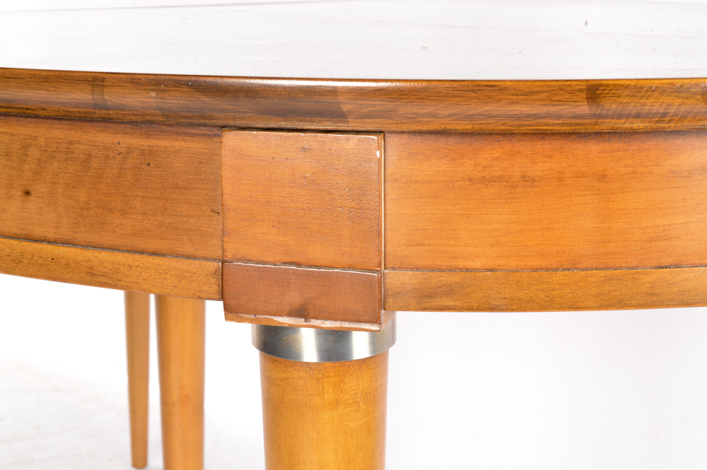 Mid Century Modern Style Dining Table With Chairs