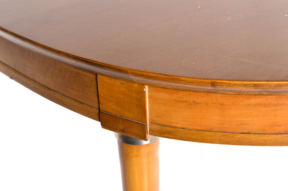 Mid Century Modern Style Dining Table With Chairs