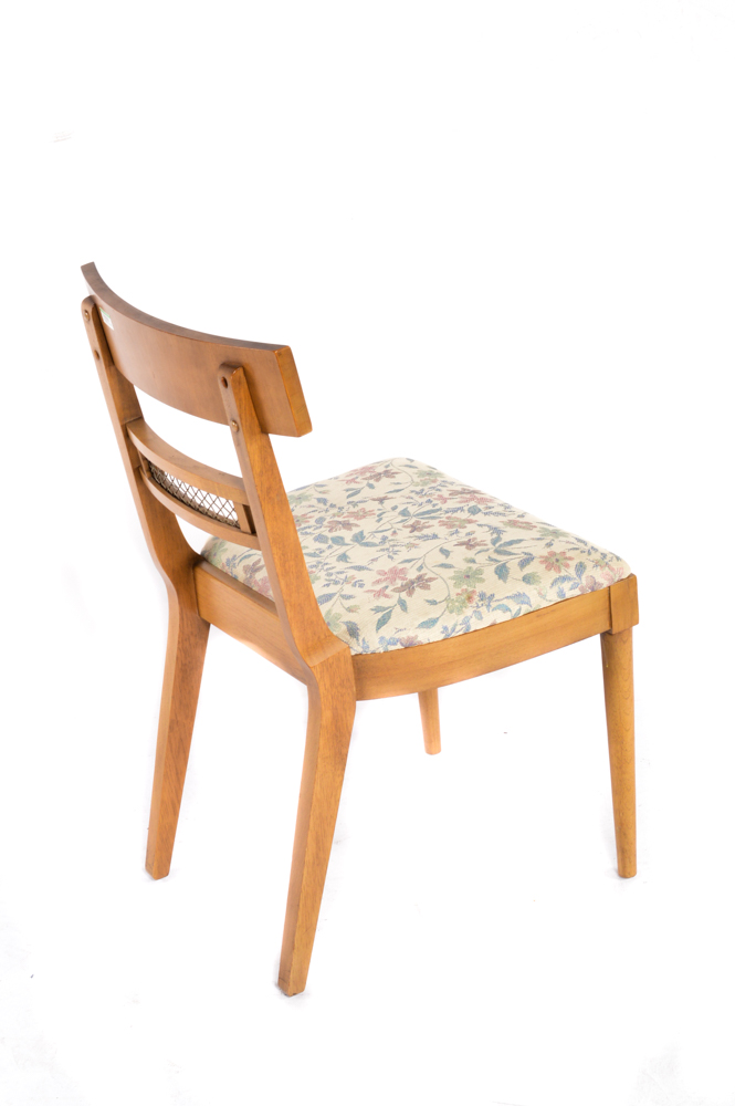 Mid Century Modern Style Dining Table With Chairs