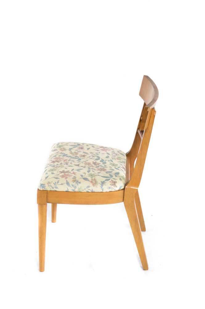 Mid Century Modern Style Dining Table With Chairs