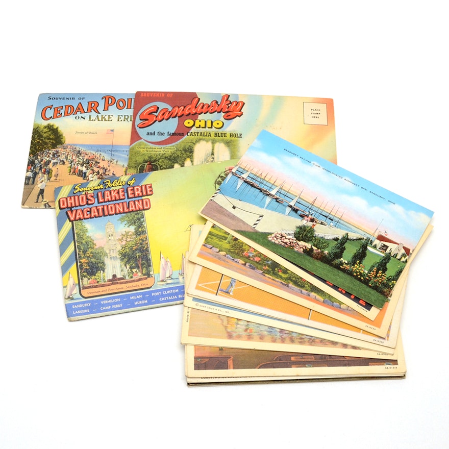 Collection of Cedar Point and Sandusky Post Cards