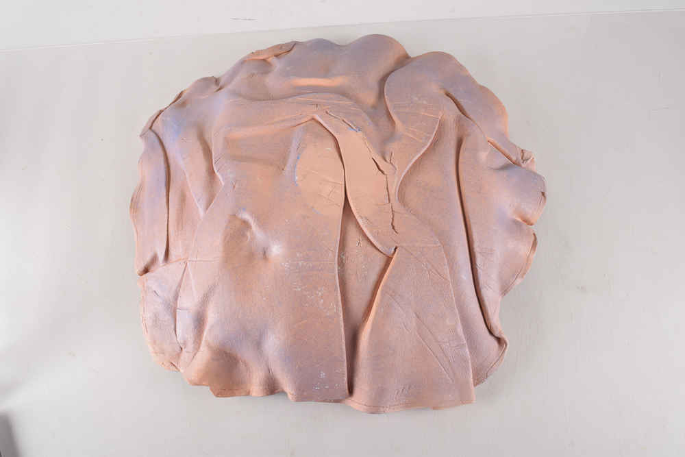 Decorative Slab Built Stoneware Bowl