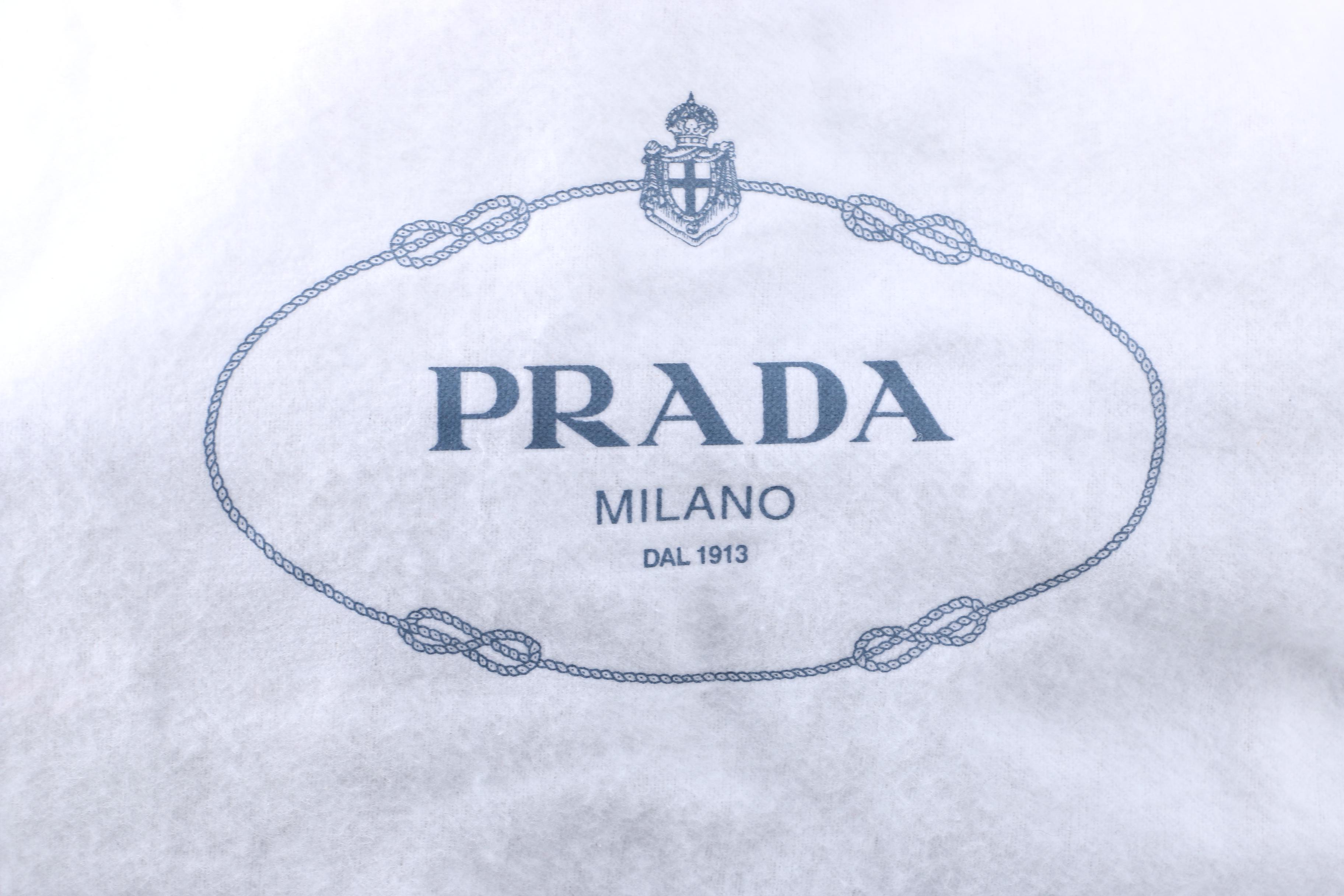 Prada White Leather Handbag