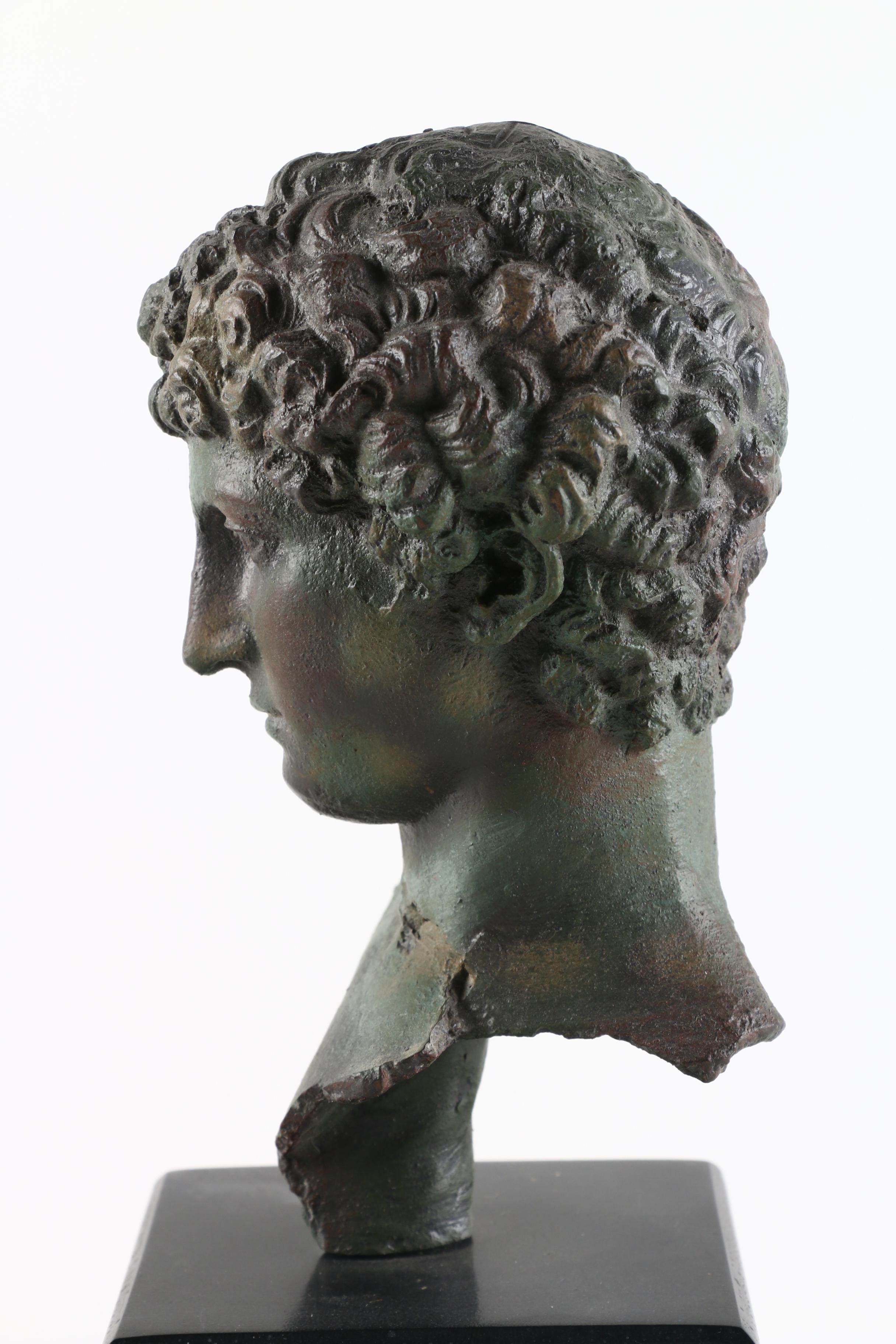 Reproduction Roman Bust of Young Man