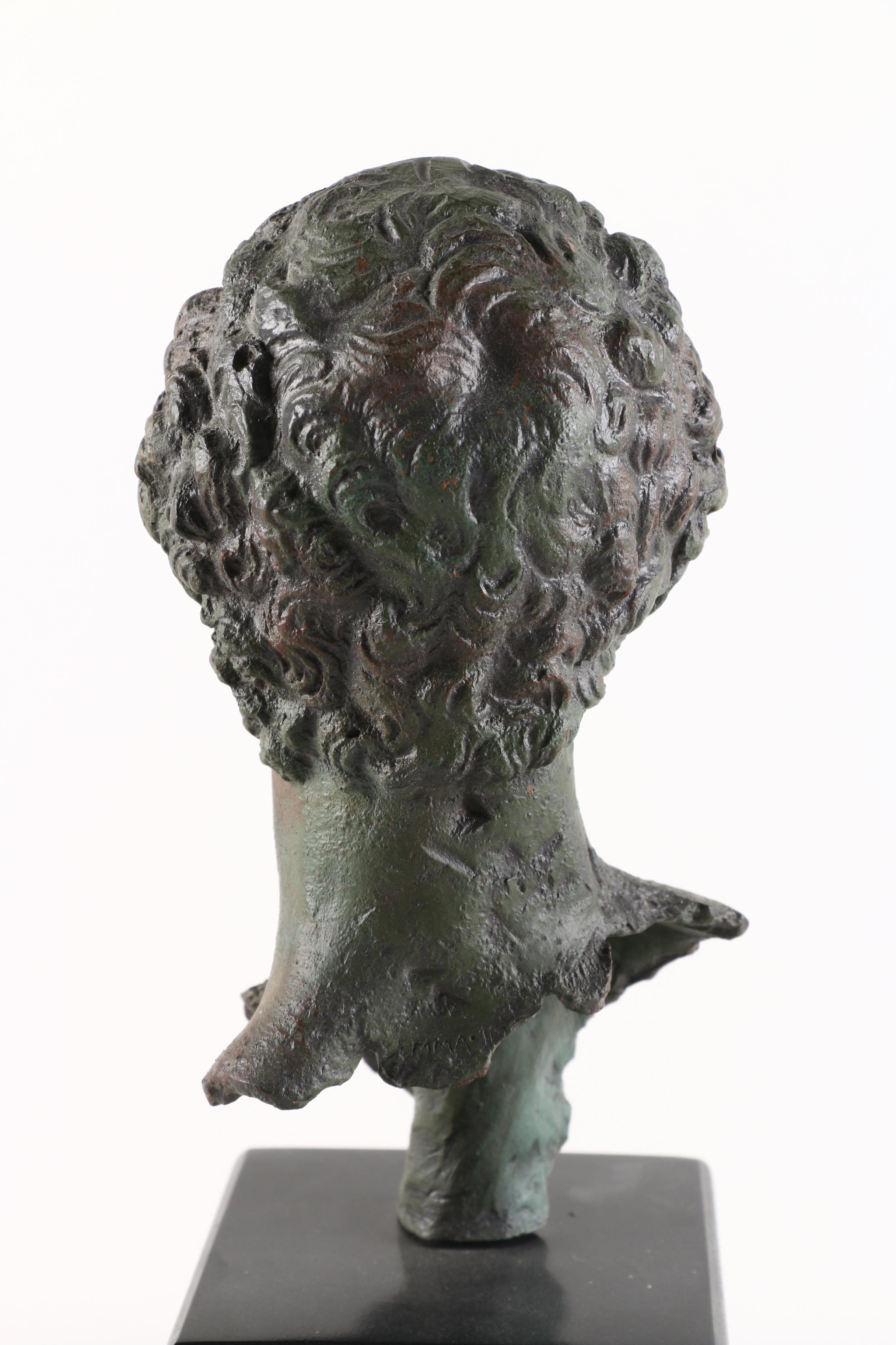 Reproduction Roman Bust of Young Man