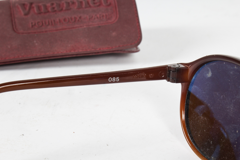 Vintage Vuarnet Skilynx-Acier Sunglasses and Case