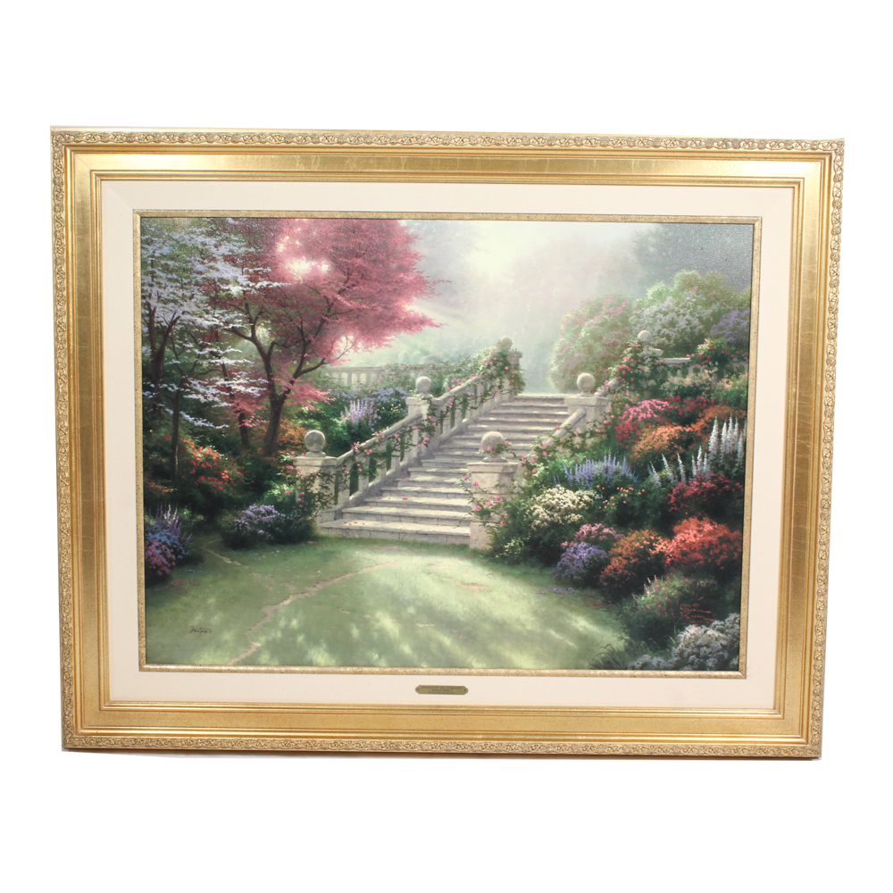 Thomas Kinkade Limited Edition Print "Stairway To Paradise"