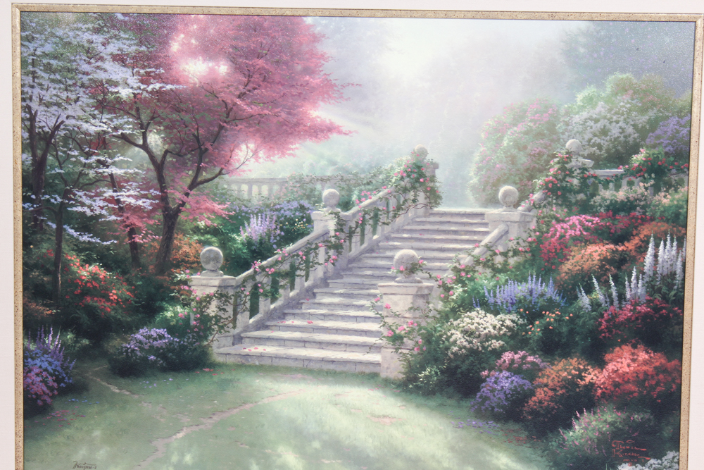 Thomas Kinkade Limited Edition Print "Stairway To Paradise"