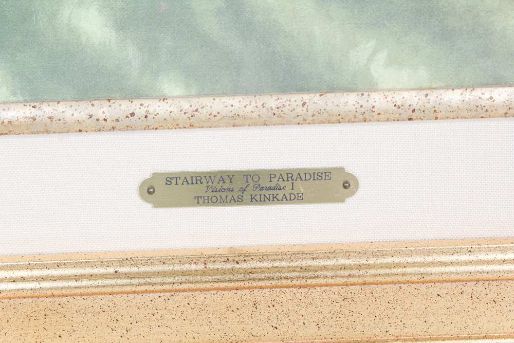 Thomas Kinkade Limited Edition Print "Stairway To Paradise"
