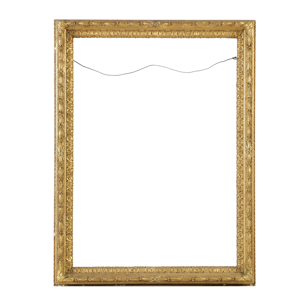 19th Century French Barbizon Style Gilt and Gesso Frame