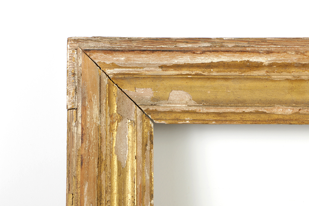 19th-Century Gilt and Gesso Wood Frame