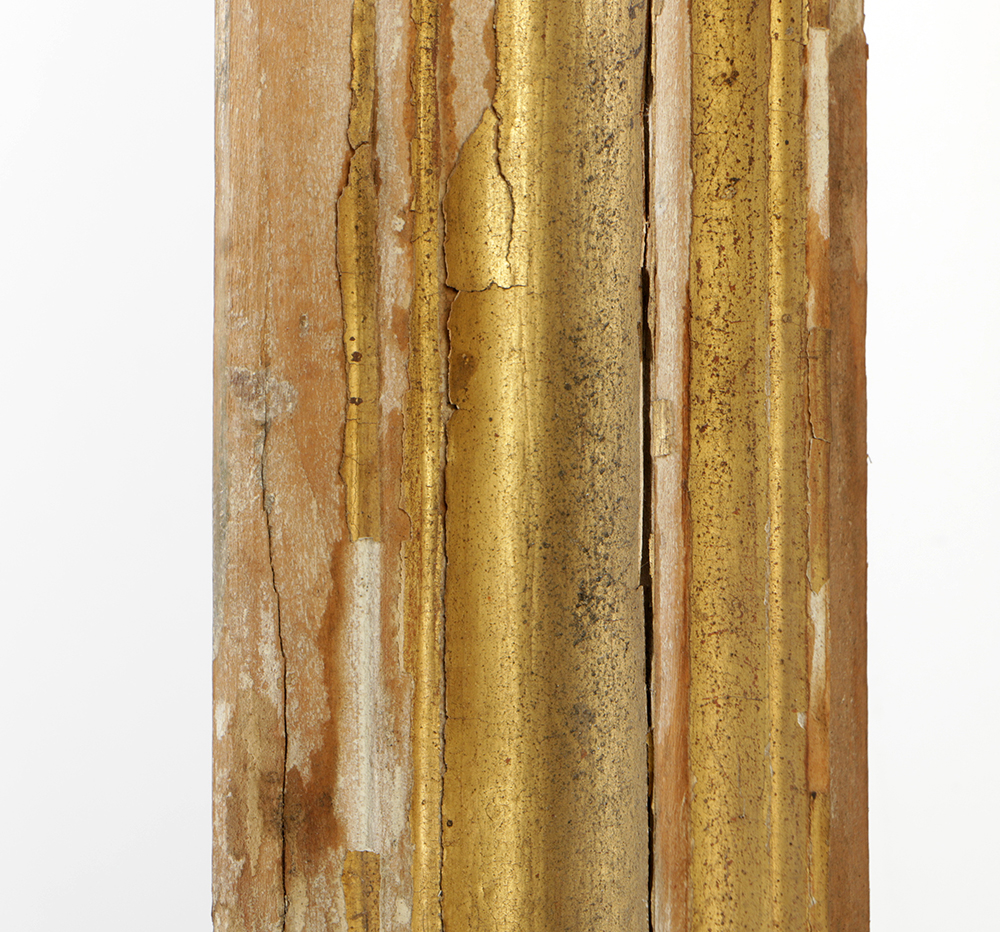 19th-Century Gilt and Gesso Wood Frame