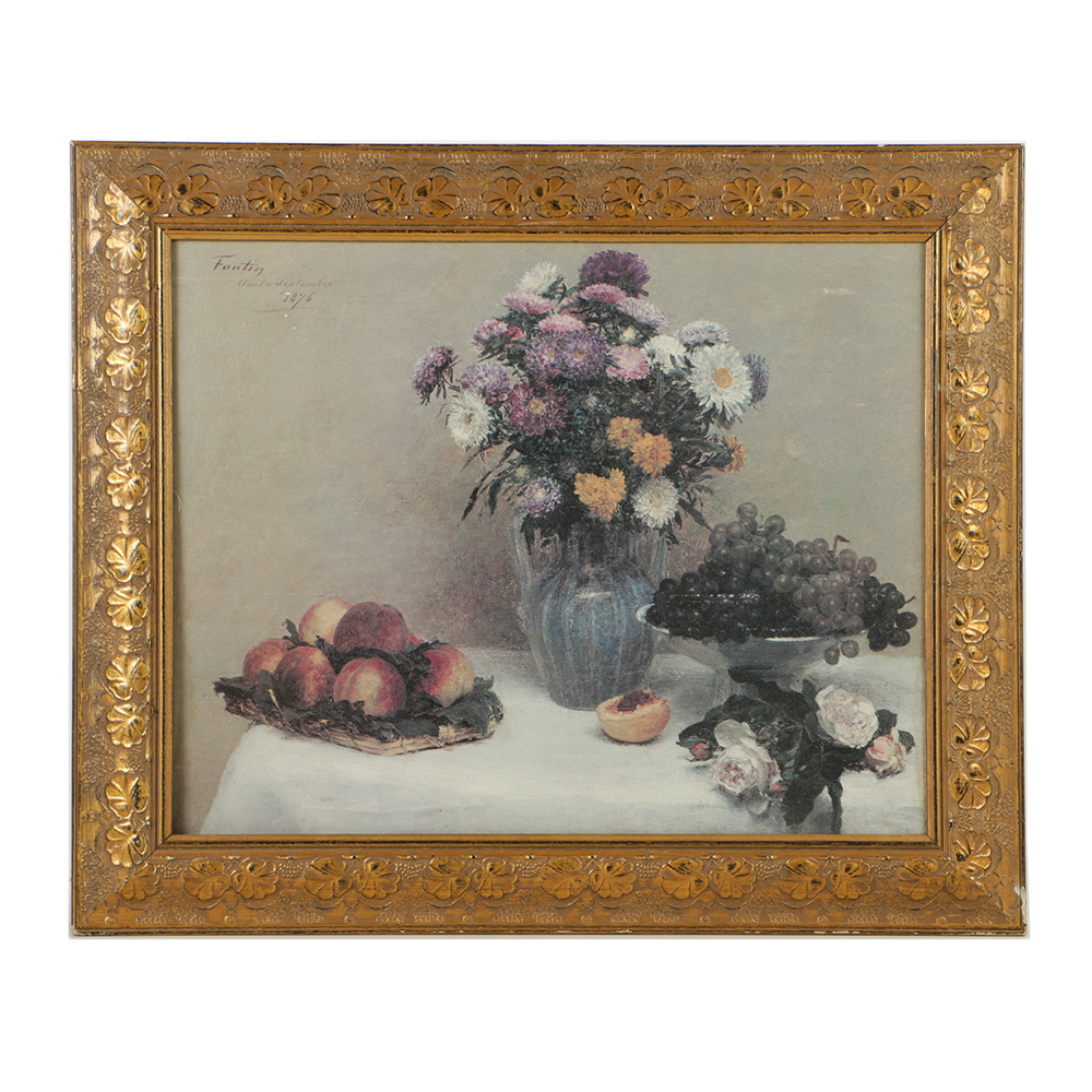 Aesthetic Movement Style Gesso and Gilt Frame