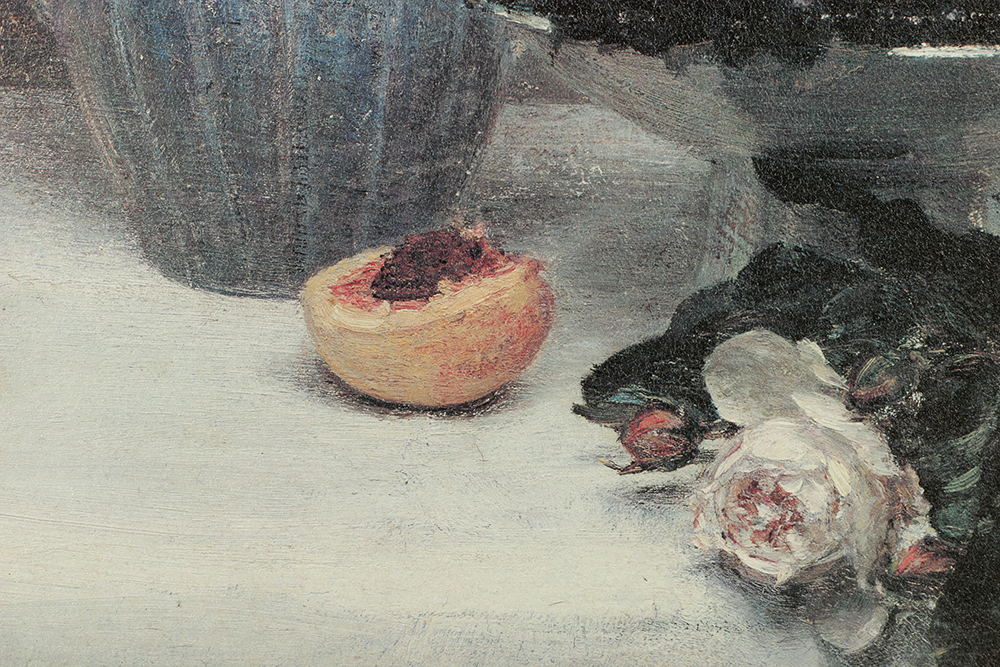 Aesthetic Movement Style Gesso and Gilt Frame