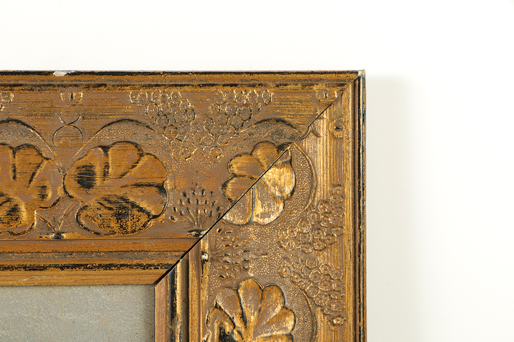 Aesthetic Movement Style Gesso and Gilt Frame