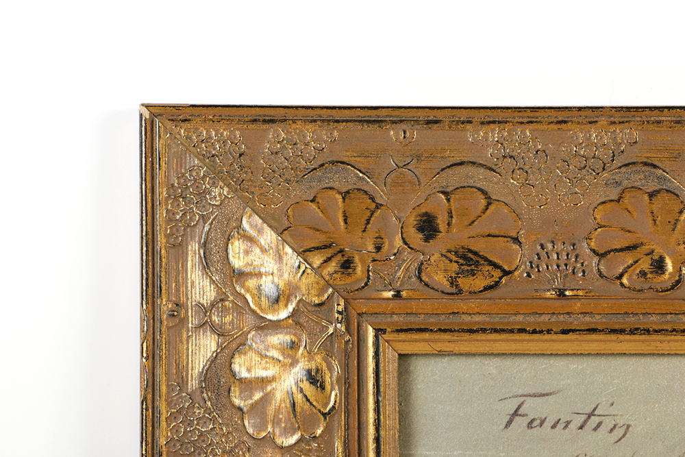 Aesthetic Movement Style Gesso and Gilt Frame