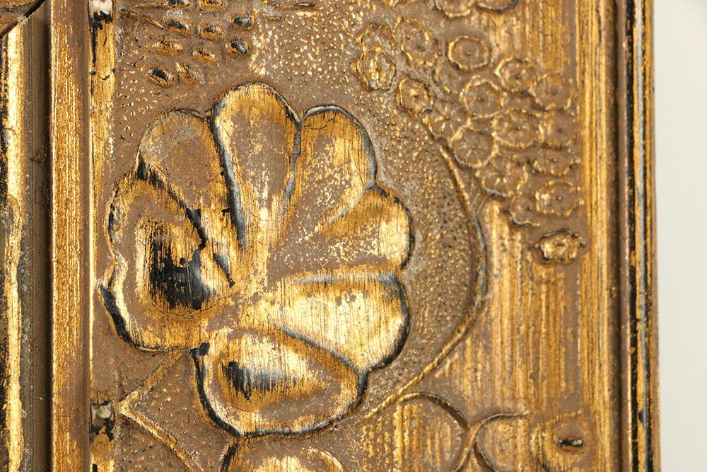 Aesthetic Movement Style Gesso and Gilt Frame