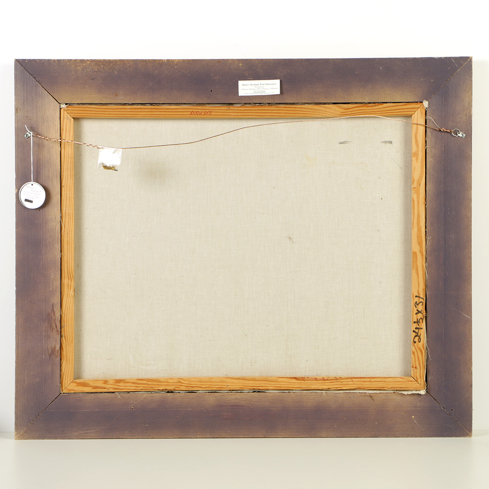 Aesthetic Movement Style Gesso and Gilt Frame