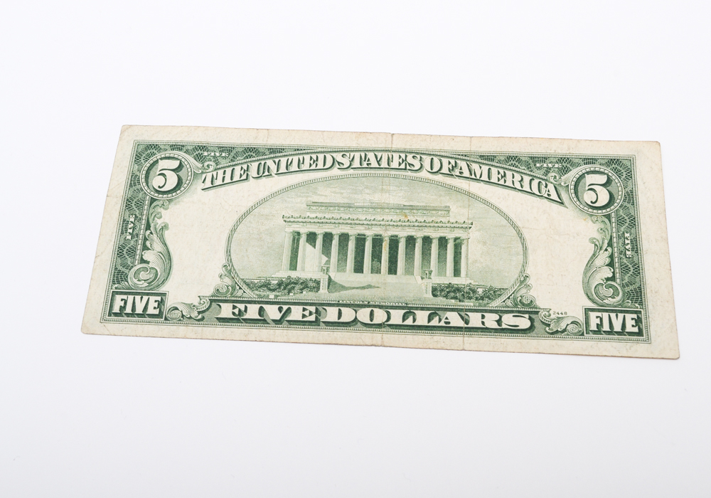 Group of US Currency, Including $1 Silver Certificate Star Notes