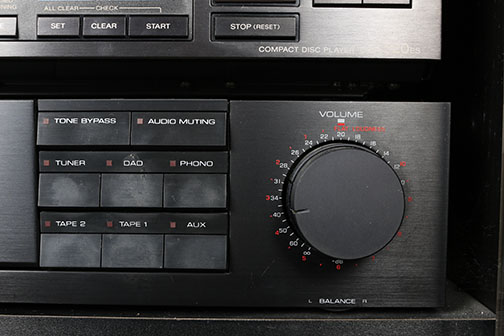 Yamaha, Sony Stereo Components and Cabinet