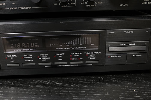 Yamaha, Sony Stereo Components and Cabinet