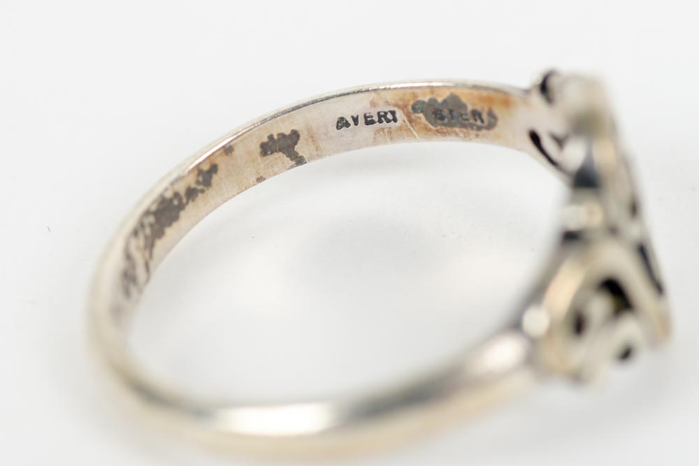 Pair of James Avery Sterling Rings