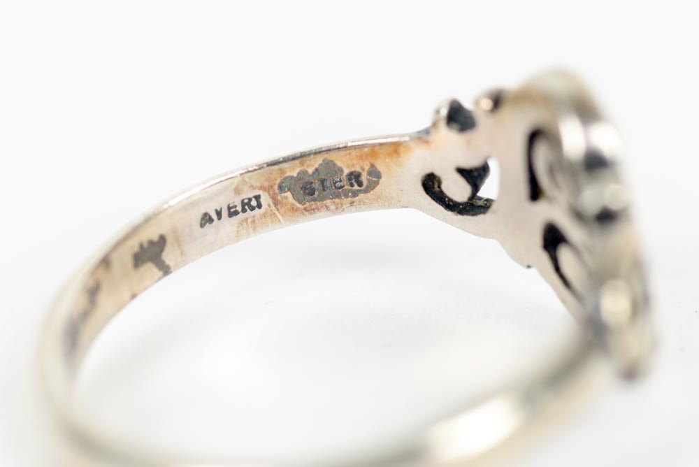 Pair of James Avery Sterling Rings