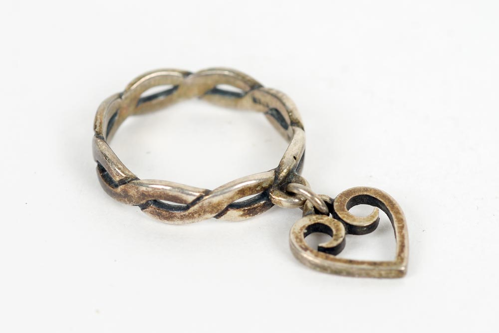 Pair of James Avery Sterling Rings