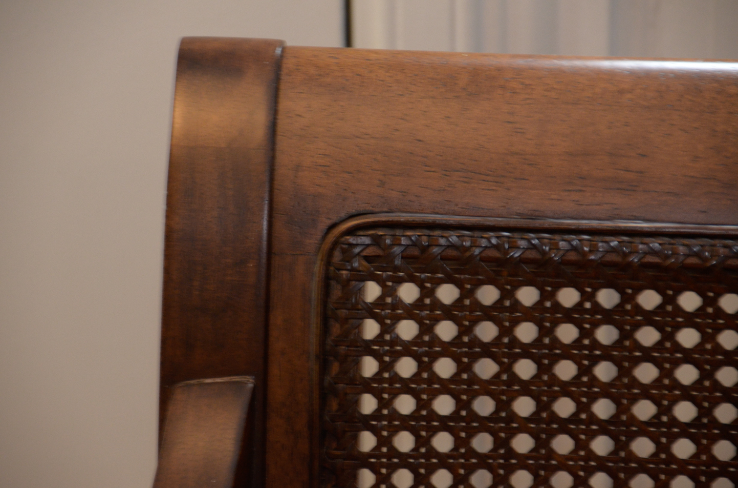 Cane Back Armchair from The Bombay Company