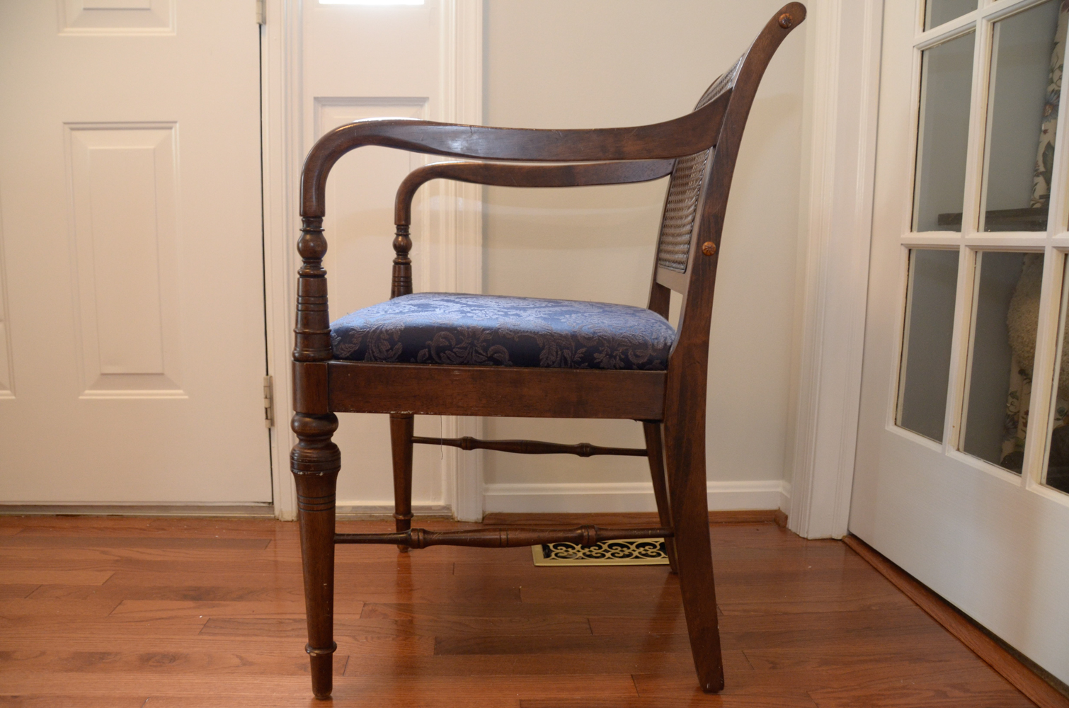 Cane Back Armchair from The Bombay Company