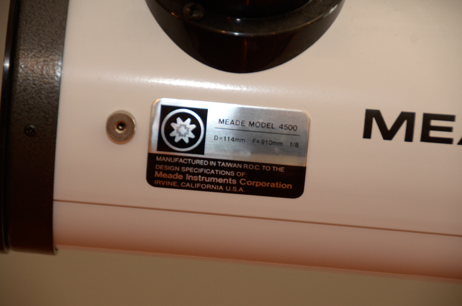 Meade 4500 Telescope