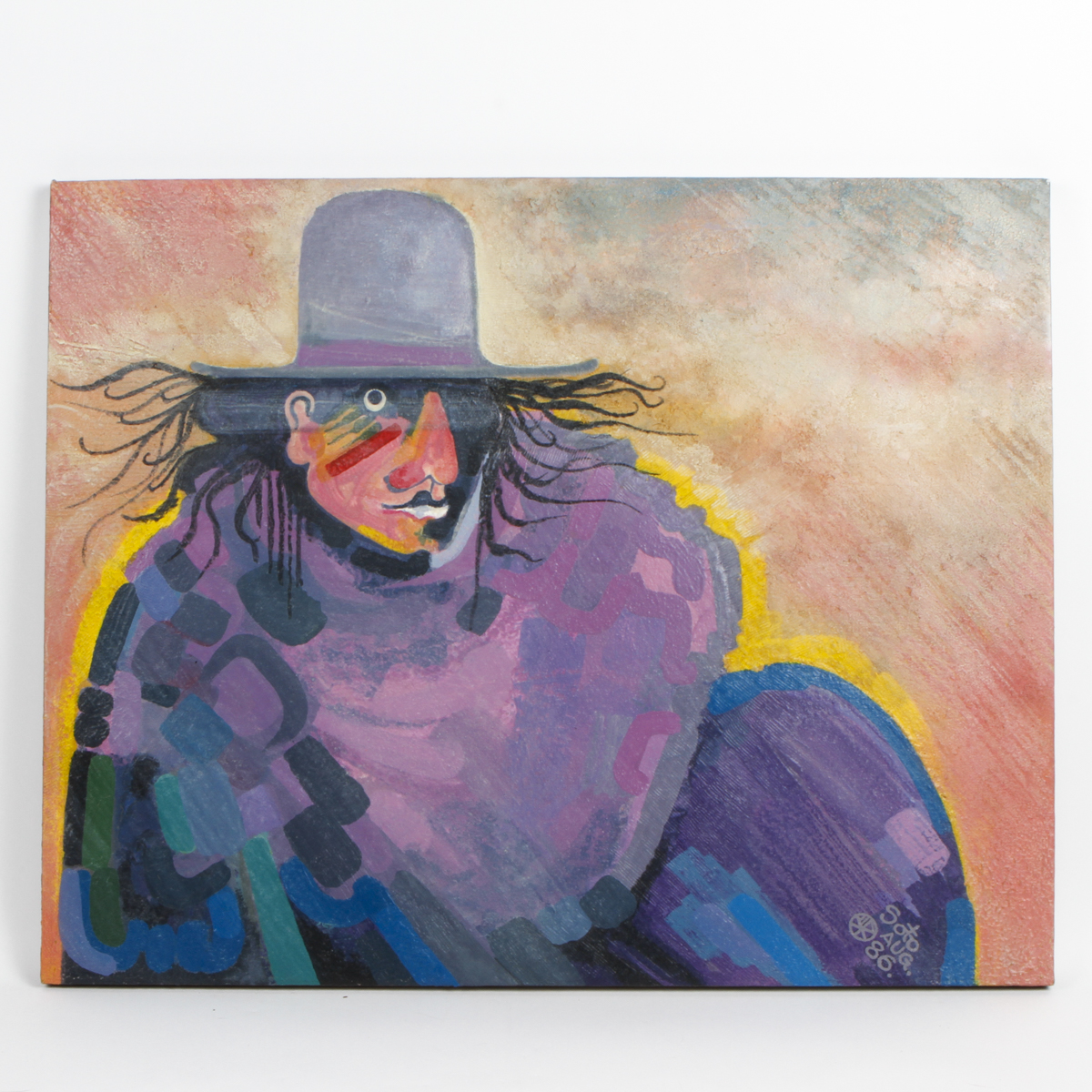 Soto Acrylic On Canvas