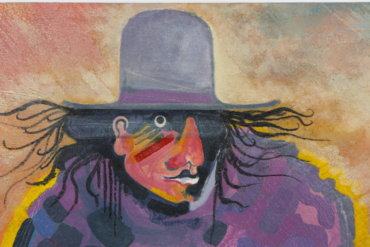 Soto Acrylic On Canvas